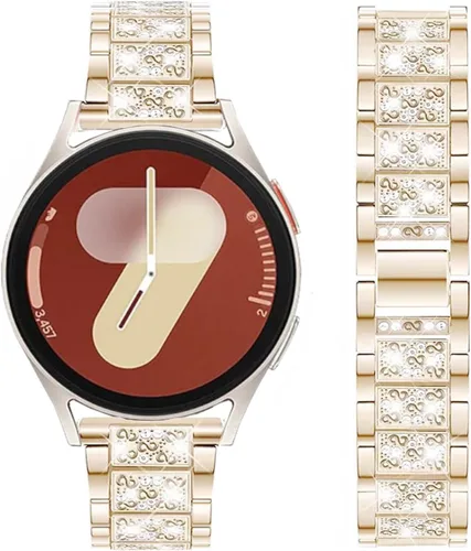 Miniatura 13 de DEALELE Correas compatibles con Samsung Galaxy Watch 7 / FE / 6/6 Classic / 5/5 Pro / 4/4 Classic / 3 1.614 in / Active 2, correa de repuesto
