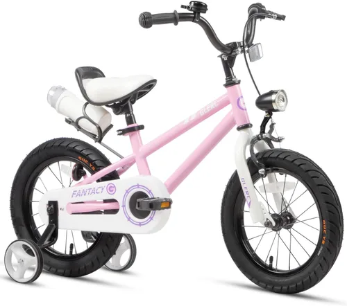 Miniatura 11 de Glerc Fantacy Kids Bike, 12-20 Inch Children Bicycle for 2-13 Years Old Boys Girls, Kids Bicycle with Water Bottle Holder & Headlight & Training