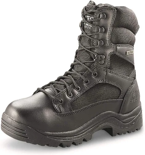 Miniatura 2 de HQ ISSUE Botas tácticas clásicas impermeables de 8 pulgadas con cremallera lateral para hombre