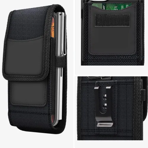 Miniatura 3 de Funda para iPhone 15/14/13/12/11 Pro Max con clip para cinturón, funda protectora para teléfono, fundas para teléfono celular, funda para teléfono