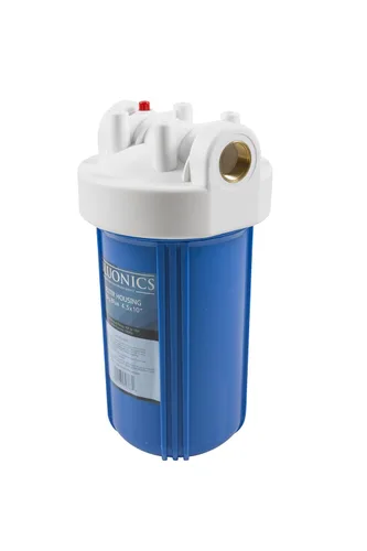 Miniatura 5 de Bluonics El sistema de carcasa del filtro de agua para toda la casa de 4.5 x 10 utiliza cartuchos de tamaño estándar de 4.5 x 10 – completo