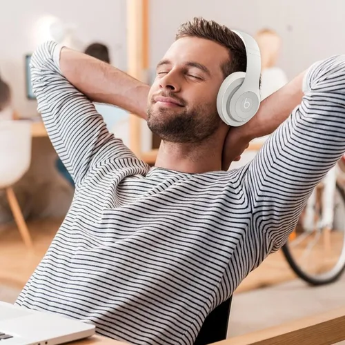 Miniatura 8 de Funda de silicona compatible con Beats Studio Pro, almohadillas de silicona para los oídos, protector para la diadema, antiarañazos, funda