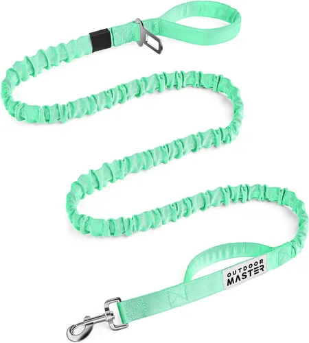 Miniatura 13 de Correa de cuerda elástica para perros Outdoormaster; para mayor seguridad y comodidad de su perro., M
