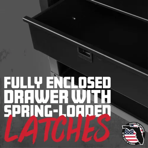 Miniatura 3 de Gator Rackworks - Cajón estándar de montaje en rack de 2U con interior de espuma y cerradura, 14.2 pulgadas de profundidad (GRW-DRWDF2)