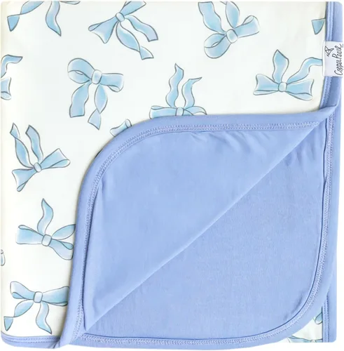 Miniatura 9 de Copper Pearl Manta de bebé de tres capas: edredones suaves para bebés para niños y niñas, transpirable, acogedora, manta para niños pequeños