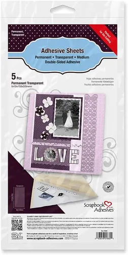 Miniatura 6 de Hojas adhesivas Scrapbook Adhesives 3L, 4 x 6 pulgadas, paquete de 10