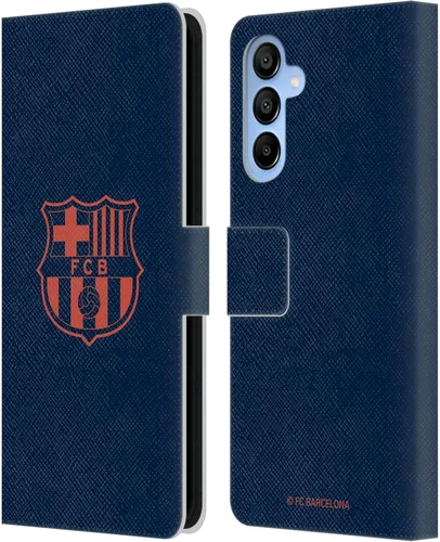 Miniatura 93 de Head Case Designs Funda de piel con licencia oficial del FC Barcelona Barca Crest Graphics para Samsung Galaxy A06 4G