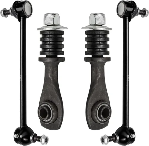 Miniatura 98 de Detroit Axle - 4 barras estabilizadoras AWD para Chrysler 300 2005-2019 Dodge Charger 2005-2008 2005-2008 Magnum Stabilizer Enlaces de extremo