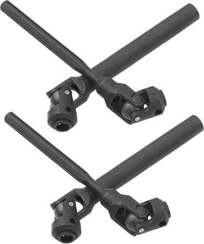 Miniatura 4 de ShareGoo - 2 piezas de actualización de eje de transmisión universal CVD, compatibles con Axial SCX10 SCX10-II Redcat Gen7 Gen8 RC4WD D90 1/10 RC