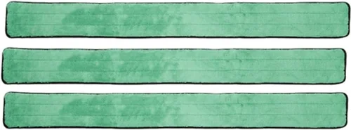 Miniatura 4 de Real Clean Almohadillas de microfibra para mopa de polvo con flecos verdes de 48 pulgadas (paquete de 2)