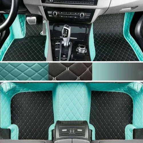 Miniatura 23 de Alfombrillas personalizadas de cuero artificial para automóvil, impermeables, antideslizantes, adecuadas para automóviles, SUV, camionetas, protegen