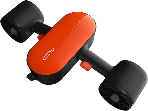 Miniatura 2 de Patinete submarino con cámara, dron subacuático, motores duales, profundidad máxima, 100 pies, 45 minutos, 4 mph, deportes acuáticos, piscina