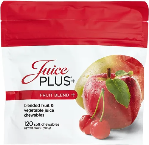 Miniatura 7 de JuicePlus+ - Mezcla de frutas y verduras masticables suaves – Sabrosas vitaminas veganas en gomitas para adultos y niños – 4 meses de suministro