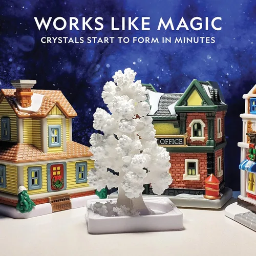 Miniatura 4 de National Geographic - Kits de manualidades para niños – Kit de cultivo de cristal – Cultiva un jardín de cristal en solo 6 horas, artesanía