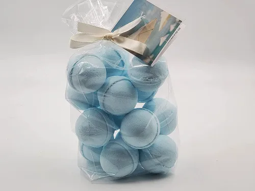 Spa Pure Cool Water Fizzies: bombas de baño fabricadas en Estados Unidos, ultra hidratantes con manteca de karité, ideales para piel seca (14