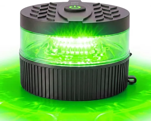 Miniatura 13 de Luz estroboscópica ámbar con base magnética, portátil USB-C recargable, mini luces LED intermitentes de emergencia para camiones, vehículos