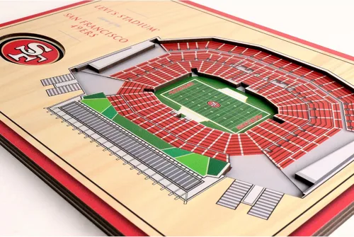Miniatura 3 de YouTheFan NFL - Pantalla de escritorio unisex 3D StadiumViews