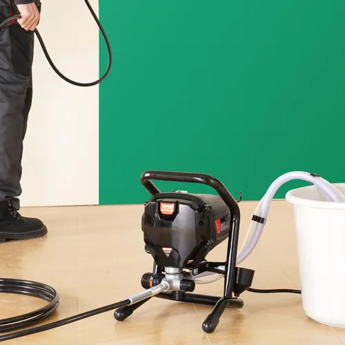 Miniatura 9 de VEVOR - Pulverizador de pintura sin aire de pie de 750 W, pulverizador sin aire eléctrico de alta eficiencia de 3000 PSI, efecto de pintura fino