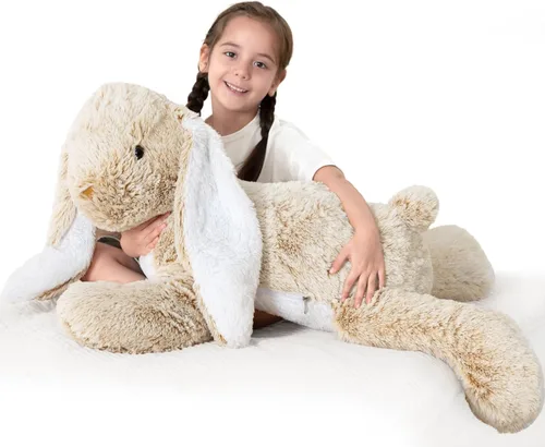 Miniatura 6 de BENINY Juguete de Peluche Grande de Ajolote Azul, Animal de Peluche Gigante de Ajolote de 39", Juguetes Grandes Regalo para Niñas Niños, Almohada