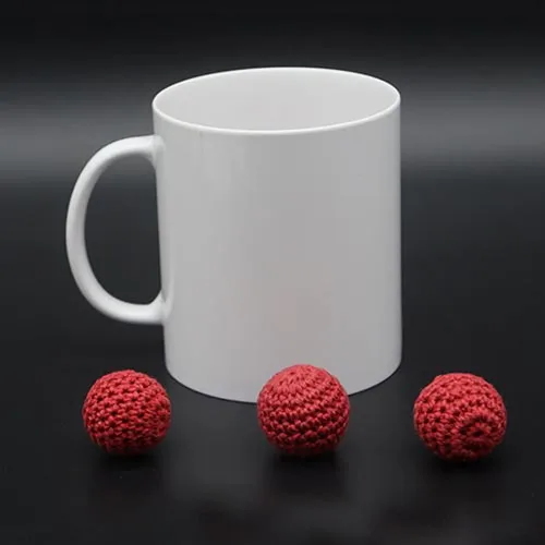 Miniatura 3 de ZQION Taza Chop Cup Tazas magnéticas Tazas mágicas y bolas Trucos de magia Primer plano Trucos de magia Escenario Mentalismo mágico Magia