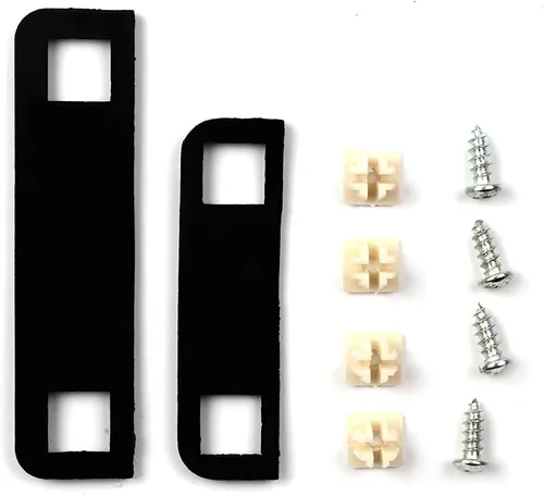 Miniatura 7 de Conjunto de Espejos Laterales con Ensamblaje Compatible con Ford 1980-1996 F150 F250 F350 Plegado Manual Sin Calefacción Manual Negro Liso