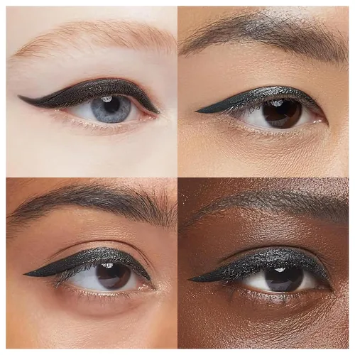 Miniatura 6 de EPILYNX Delineador líquido – Delineador de ojos hipoalergénico con punta fina de pincel, delineador de ojos impermeable de larga duración, libre