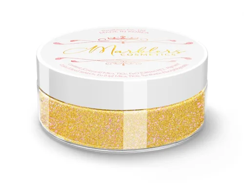 Miniatura 182 de MARBLERS Brillantina de forma gruesa de grado cosmético [estrella] 0.11 onzas (0.11 oz) Escamas No tóxica Vegana Libre de crueldad animal