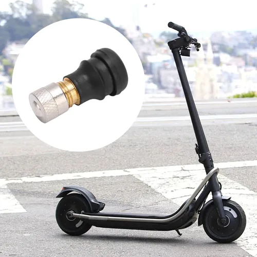 Miniatura 9 de Keenso Válvula de vacío de neumáticos sin cámara para scooter eléctrico, 0.8 in de largo para M365 Pro Menos 0.354 in de diámetro de la válvula