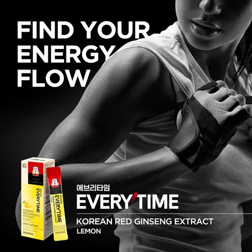 Miniatura 2 de JUNG KWAN JANG Everytime - Extracto de ginseng rojo coreano de 1,050 mg y limón, suplementos líquidos veganos de bebida energética, aumenta