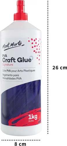 Miniatura 6 de Mont Marte Pegamento PVA Pegamento Artesanal, Punta Fina 1L