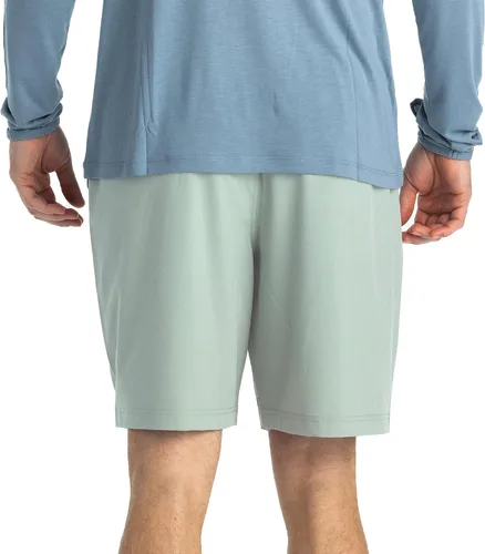 Miniatura 18 de Free Fly Pantalones cortos Breeze para hombre, entrepierna de 8 pulgadas, de secado rápido, ligeros, con protección solar UPF 50+