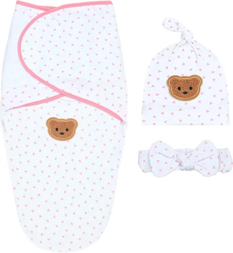 Miniatura 18 de Saco de dormir de algodón orgánico para bebés de 0 a 3 meses, suave, transpirable, hipoalergénica, para recién nacidos, unisex, para niños y niñas