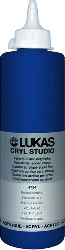 Miniatura 16 de Lukas CRYL Studio Artist - Pintura acrílica para artistas, Alizarín Carmesí, botella de 250 ml - Pinturas acrílicas de alto pigmento para pintar