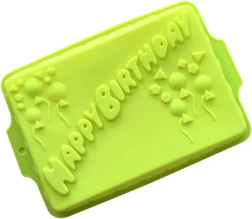 Miniatura 3 de FantasyDay Molde de silicona para tartas de cumpleaños de 13 pulgadas, moldes para hornear pasteles de fiesta para tu postre de cumpleaños, #7