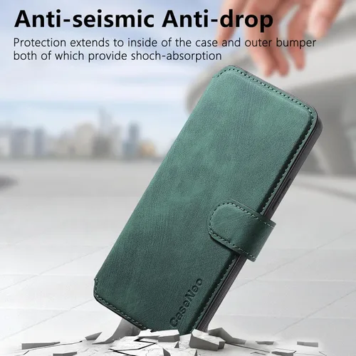 Miniatura 6 de Funda compatible con Redmi Note 12 Pro 5G, compatible con Xiaomi Redmi Note 12 Pro 5G 22101316C, soporte magnético 2 en 1, funda para teléfono, Verde