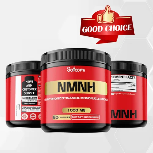 Miniatura 6 de NMNH (mononucleótido de dihidronicotinamida) -alternativa al suplemento NMN - 1000 mg por porción NAD Suplemento para apoyar NAD - 60 cápsulas - 30