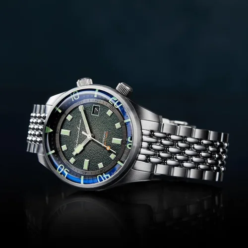 Miniatura 2 de Spinnaker Mens 42mm Bradner Automatic 3 Hands Watch with Genuine Leather or Stainless Steel Strap SP-5062