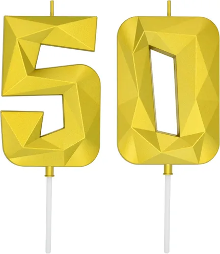 Miniatura 60 de DERVENTA Velas de cumpleaños con números grandes, 3D, color rosa, 3.7 pulgadas, decoración para tartas de fiesta, 1 pieza (número 3 rosa)