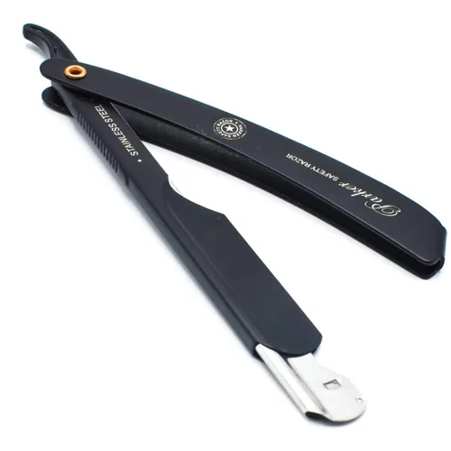 Miniatura 5 de Parker PTABK - Maquinilla de afeitar ajustable de acero inoxidable 3 exposiciones de cuchillas (baja/media/alta) Afeitadora recta con 5