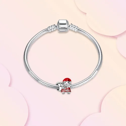 Miniatura 3 de Annmors Christmas Charm for Woman-925 Sterling Silver Dangle Pendant Bead,Girl Jewelry Beads Gifts for Women Bracelet&Necklace