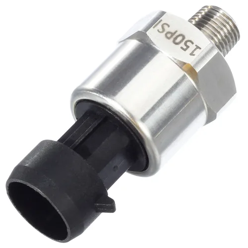 Miniatura 5 de AUTEX Transductor/remitente/sensor de presión 150 Psi con arnés de conector 0-150 Psi, acero inoxidable, 1/8”-27 NPT, sensor de transductor