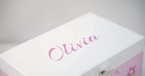 Miniatura 3 de DIBSIES Joyero de unicornio musical personalizado