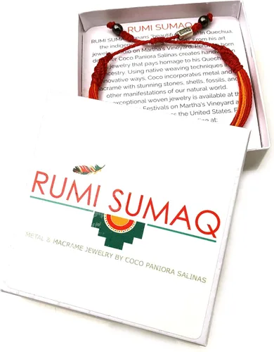 Miniatura 154 de Rumi Sumaq Pulsera de concientización para hombres, mujeres y niños – Pulsera de apoyo tejida ajustable anudada a mano – Pulsera de conciencia sutil