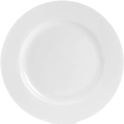 Miniatura 2 de Everyday White Juego de 4 platos de ensalada con borde clásico, 8.25 pulgadas