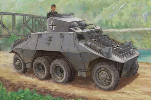 Miniatura 11 de Hobby Boss Kit de armadura alemana Panzer Kpfw.38(T) Ausf.B