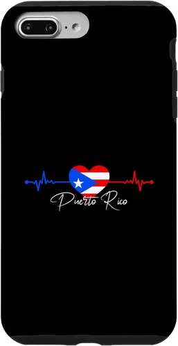 Miniatura 12 de Puerto Rico Boricua Heartbeat Puerto Rican Flag Case for iPhone 17