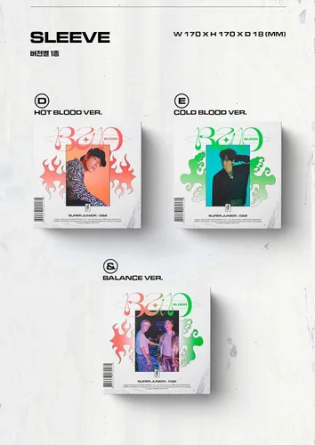 Miniatura 3 de Super Junior D&E - Bad Blood (4º mini álbum)+juego de tarjetas de fotos extra