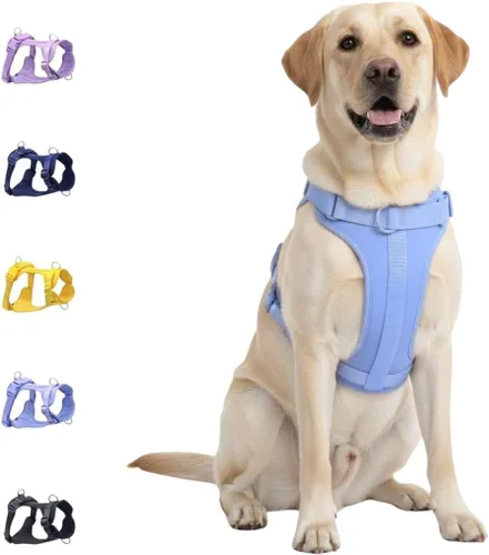 Miniatura 21 de Dog Harness - No Pull Adjustable Front Clip Vest with Soft Padding, 3Leash Clips, and No-Choke Oxford Design Comfort for Small, Medium, and Large