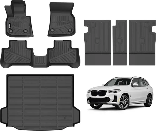 Miniatura 59 de Tapetes de piso para todo clima y forro de carga con respaldo para Chevrolet Suburban de 7 asientos 2021-2025 / GMC Yukon XL de 7 asientos