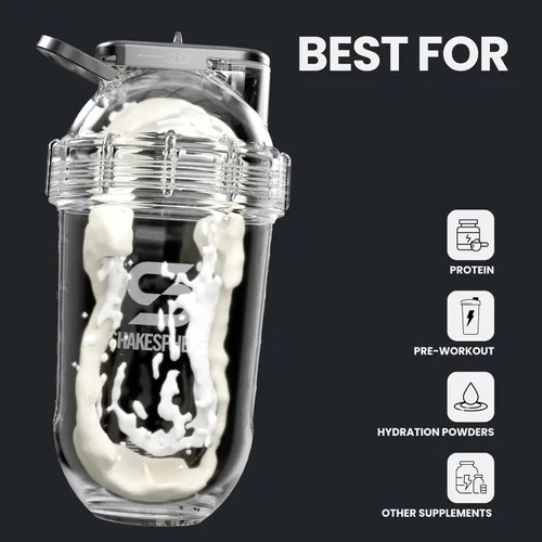 Miniatura 5 de SHAKESPHERE Vaso Tritan Shaker de 23.7 fl oz – Edición Limitada Batman Diseño de cápsula, sin BPA, tapa deslizante de acero, caja de coleccionista